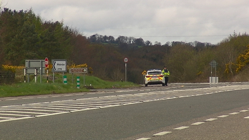 The couple were turning right at Waterloo junction for Blarney when the crash happened