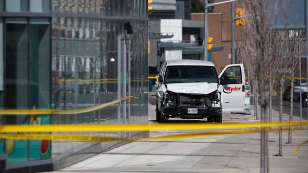 The driver of the van was arrested and is in police custody