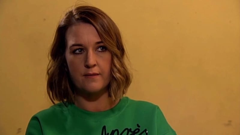 Orla is rattled by DI Yates' questioning about Karen's murder on Fair City