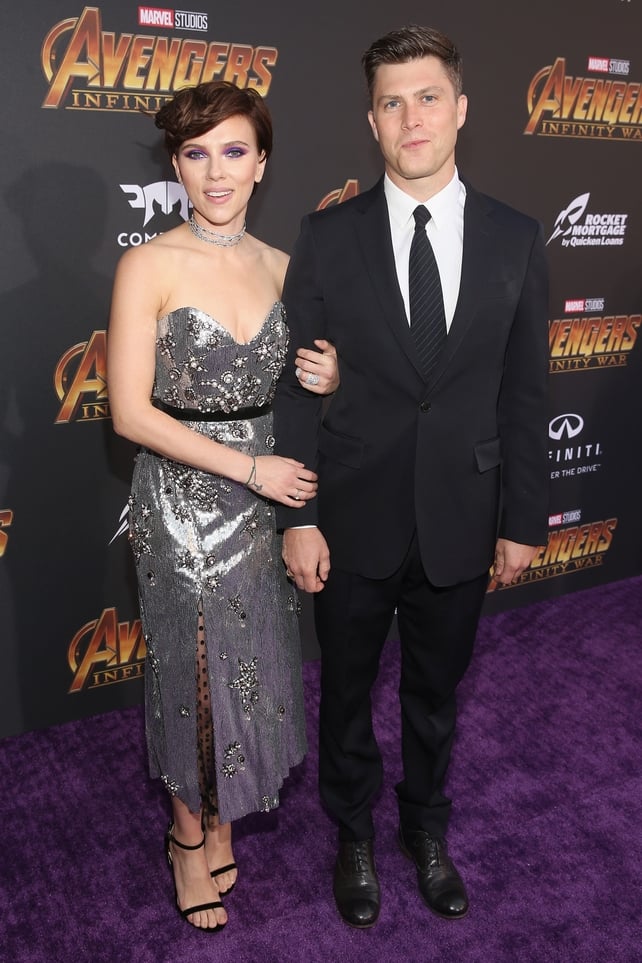 Scarlett Johansson, Colin Jost