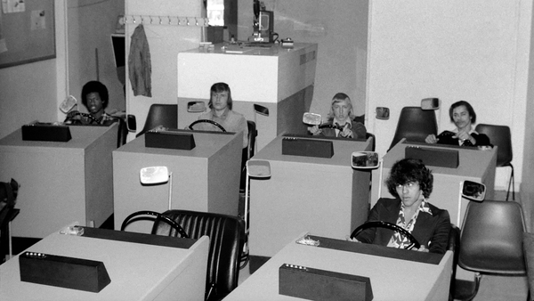 Teenagers who have committed motoring offences taking a road safety course in April 1975 Photo: Watford/Mirrorpix via Getty Images