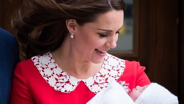 Kate and William have named their baby son Louis Arthur Charles