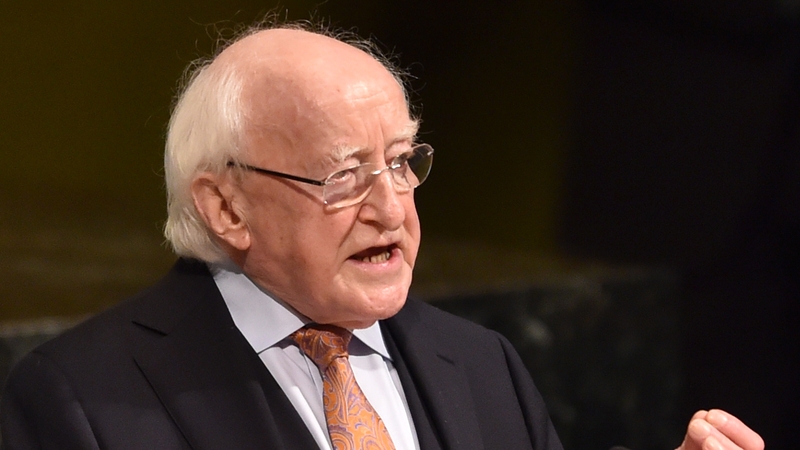 President Higgins addressed the Fórsa biennial conference in Killarney this evening