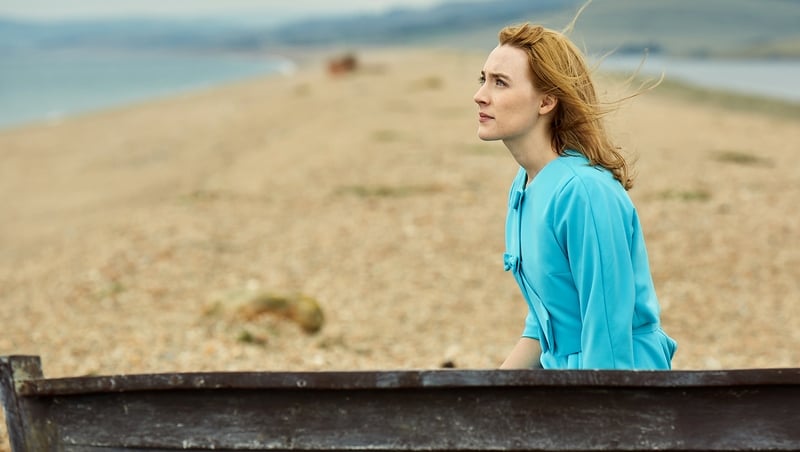Saoirse Ronan in On Chesil Beach