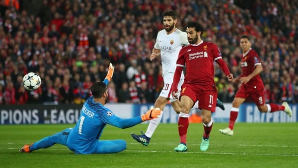 Watch AS Roma v Liverpool live