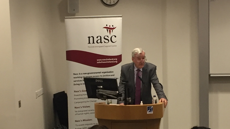 Bryan McMahon was speaking in Cork at a conference on the future of asylum reception in Ireland