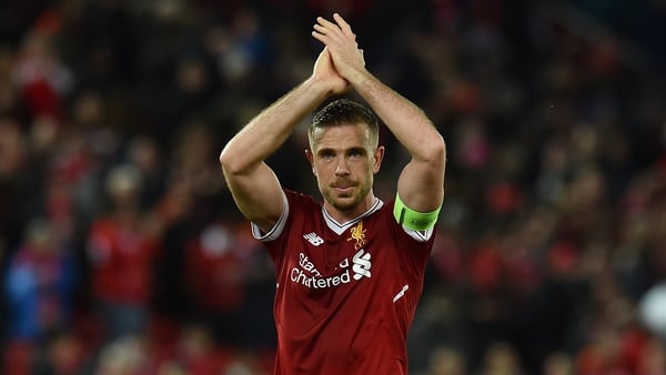 Liverpool captain Jordan Henderson
