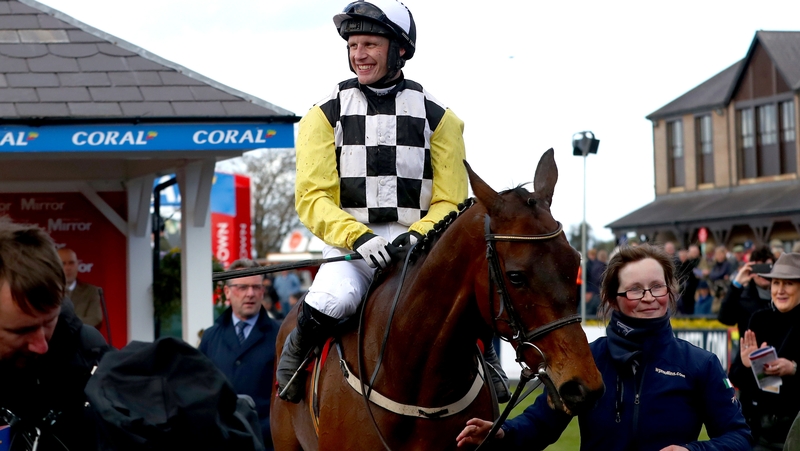 Paul Townend all smiles after winning on Next Destination