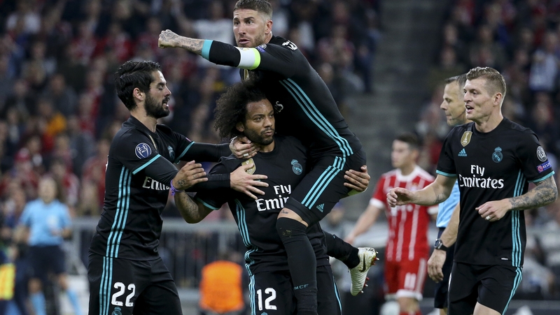 Real Madrid take a 2-1 lead going into the second leg