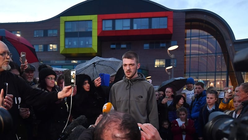 Tom Evans said there had been no deterioration in his son's condition since he was taken off a ventilator