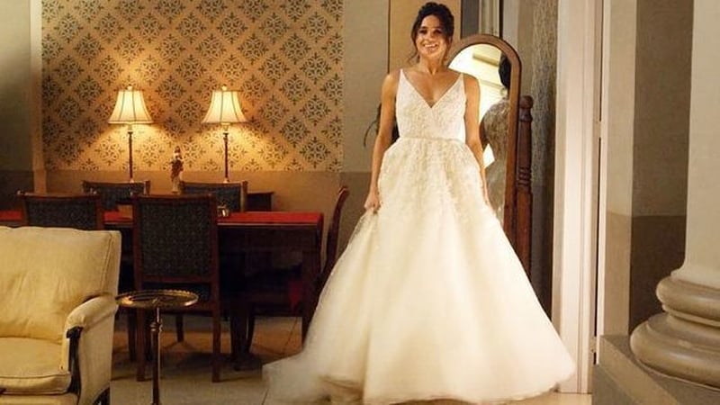 Meghan Markle in her final episode of US Legal drama Suits