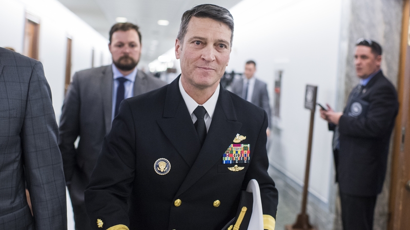 Ronny Jackson has withdrawn his nomination to lead the US Veteran Affairs department