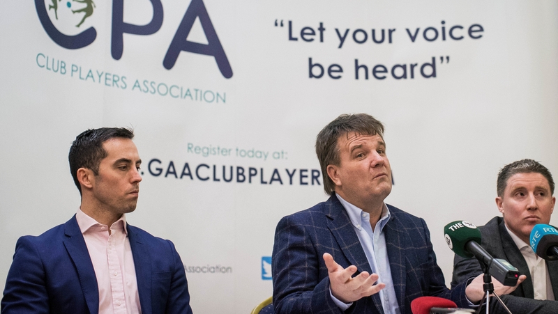 Aaron Kernan, Declan Brennan and Michael Briody of the CPA