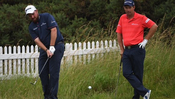 Shane Lowry and Padraig Harrington sit at nine-under par in New Orleans
