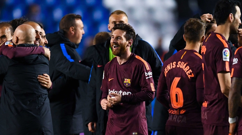 Lionel Messi helped Barcelona win yet another league crown