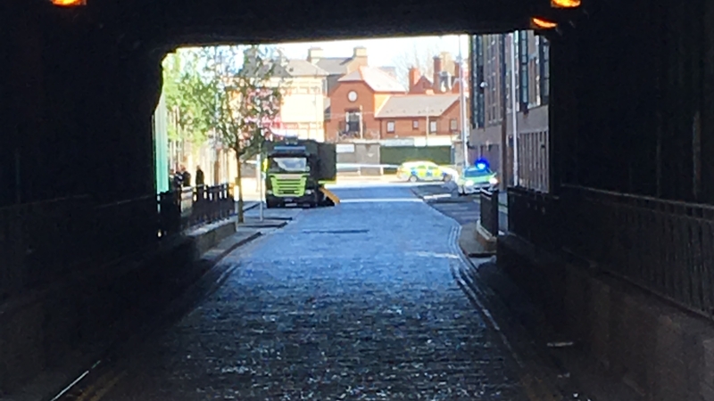 The army was called in for assistance at Connolly Station