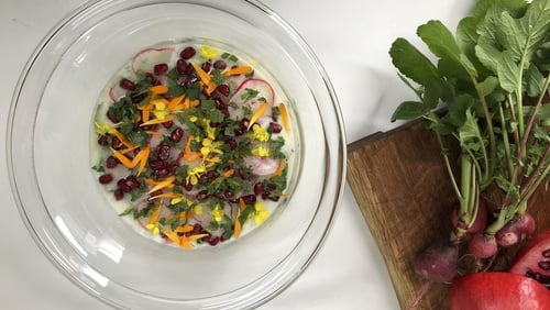 Rory O'Connell's Chilled Cucumber & Grape Soup