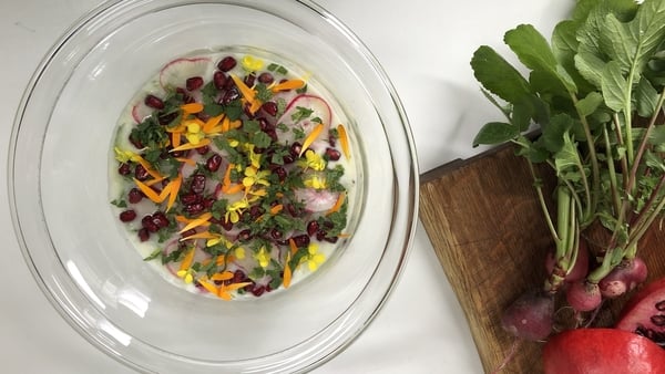 Rory O'Connell's Chilled Cucumber & Grape Soup