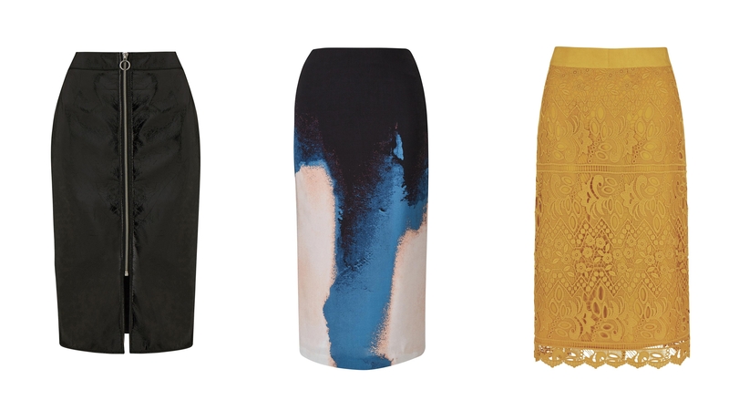 The pencil skirt is back