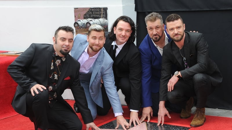 NSYNC reunited to receive a Hollywood Walk of Fame star