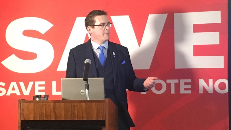 John McGuirk said his group is 'absolutely not' engaging in 'Trump-like' tactics