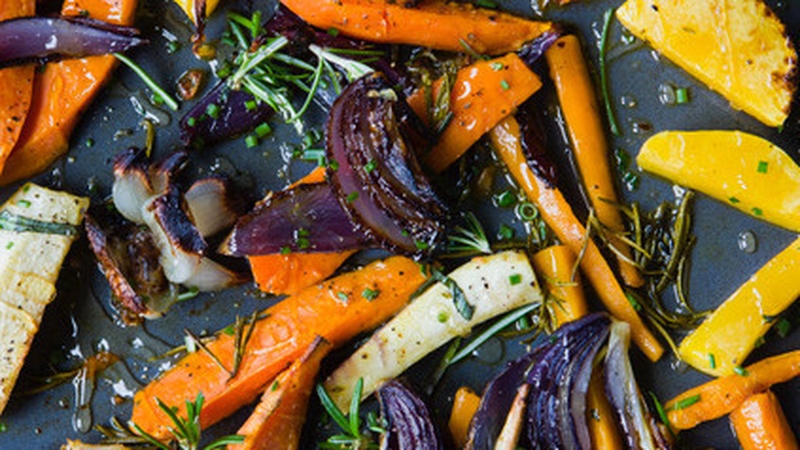 Brian McDermott's Veggie Goats Cheese Salad