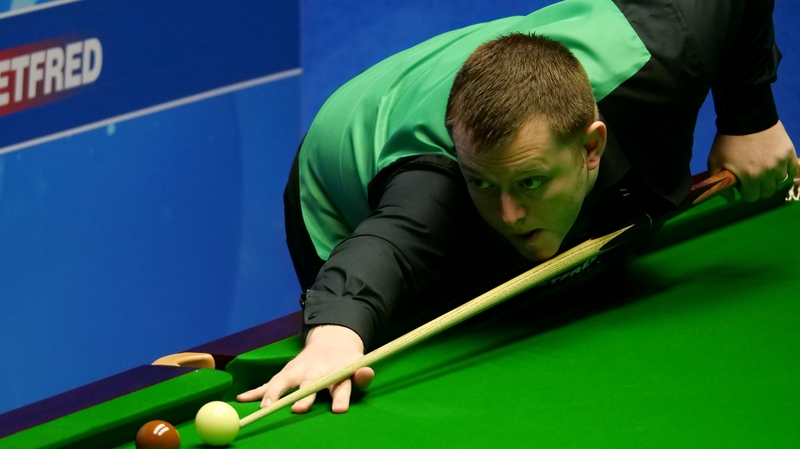 Antrim's Mark Allen in action