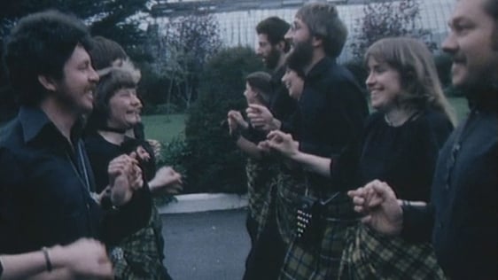 Cornish folk dancers, Killarney, County Kerry (1983)