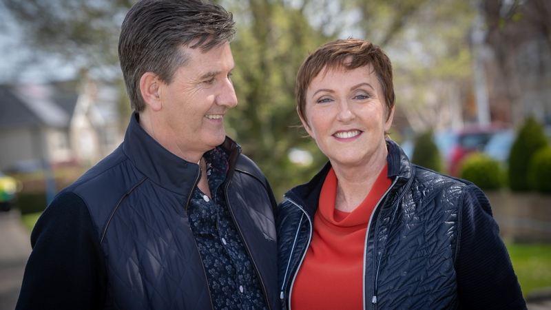 Majella: "I just think that we are very normal people. We are very kind of down-to-earth and be just have the bit of craic. We don't take life too seriously."