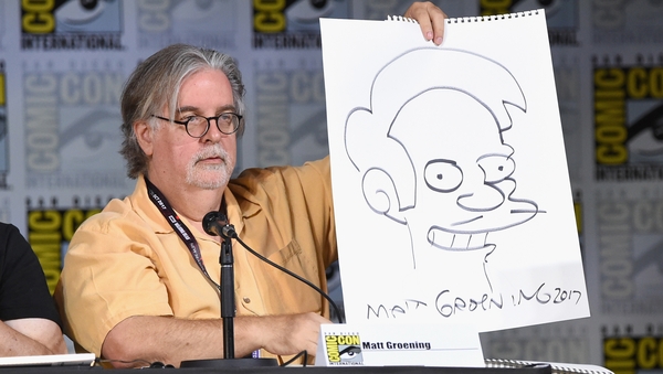 Matt Groening refuses to be drawn on Apu controversy