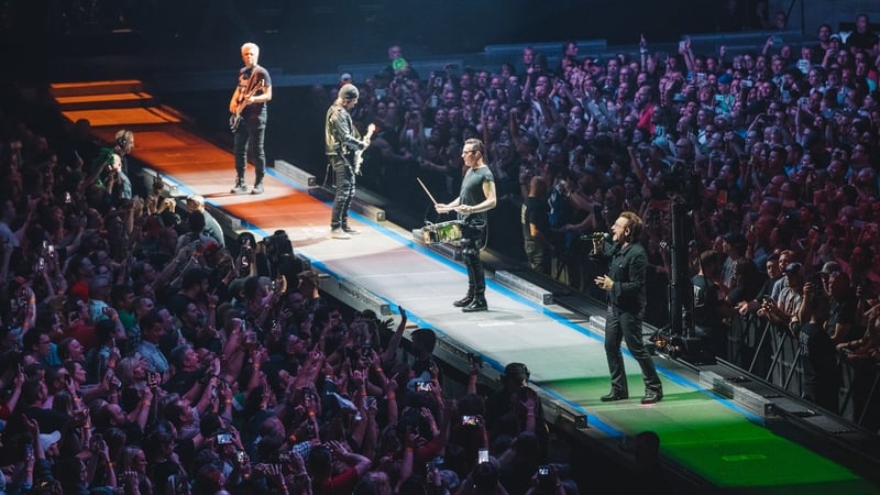 Bono - "It's sort of like doing a big Marvel movie, except you're taking this to a different city every few days..."