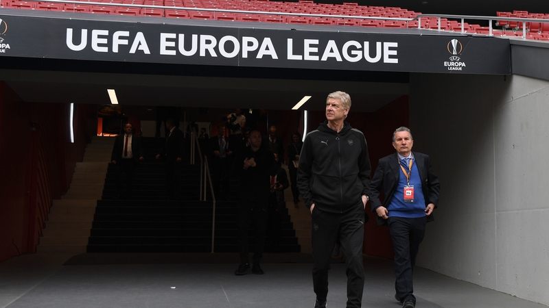 Arsenal take on Atletico Madrid for a place in the Europa League final