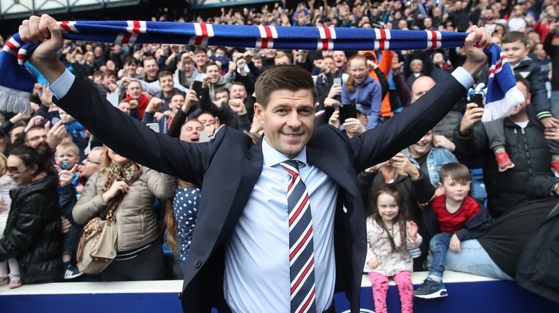 Steven Gerrard is the new boss at Rangers