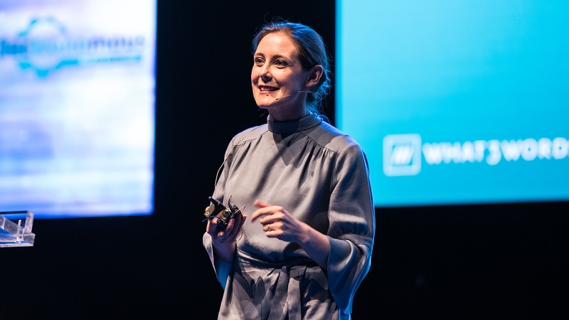 Clare Jones of what3words says the system has already cut London delivery times for one company by 30 per cent.