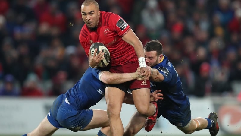 Simon Zebo's next game is a semi-final clash with Leinster