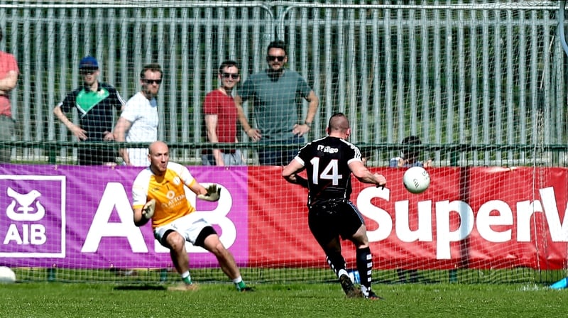 Adrian Marren side-footed home a first half penalty to give Sligo a commanding lead