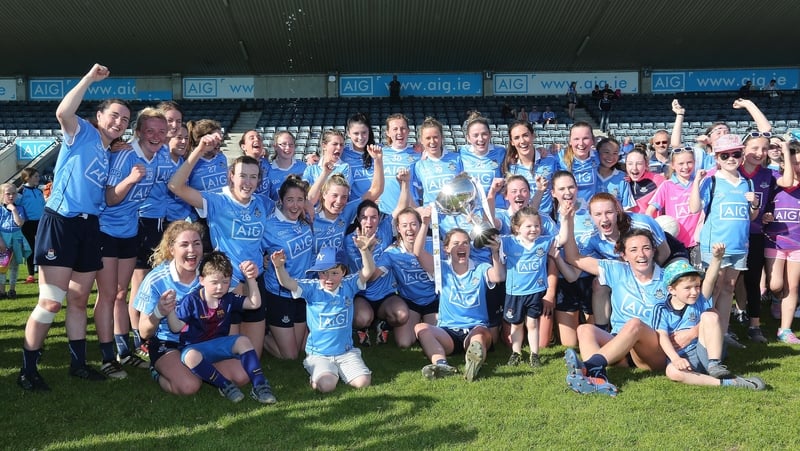 Dublin ran out 11-point winners in the end.