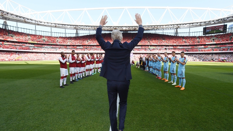 Arsene Wenger: "I think I guided the club through the most difficult period in a very successful way."