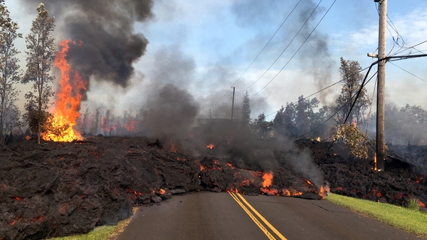 Authorities have said eruptions of lava and gas are expected to continue