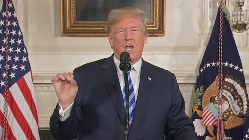 US President Donald Trump called off a planned retaliatory military strike last week