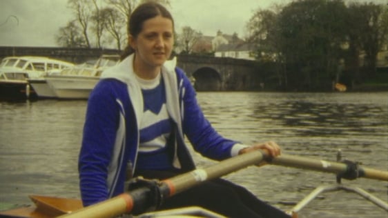 Sculler Frances Cryan, Carrick-on-Shannon, County Leittim (1983)