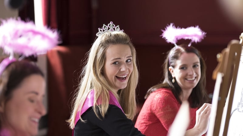Aoibhinn Garrihy, Fionnula Flatherty and Lynette Callaghan in Lost & Found