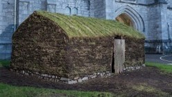 The hut was built by the buildings and estates staff at UCC