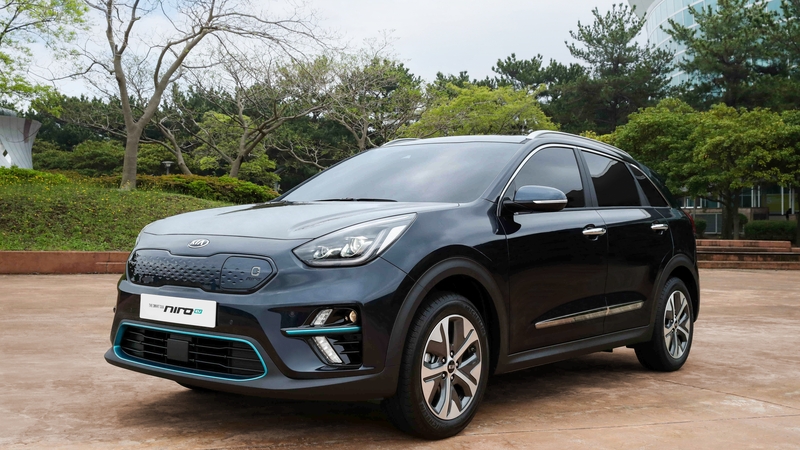 Kia's electric Niro will have a range of 450 kilometres, the company says.