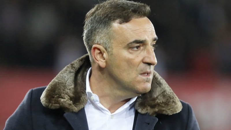 Carlos Carvalhal will almost certainly see his Swansea side relegated on Sunday