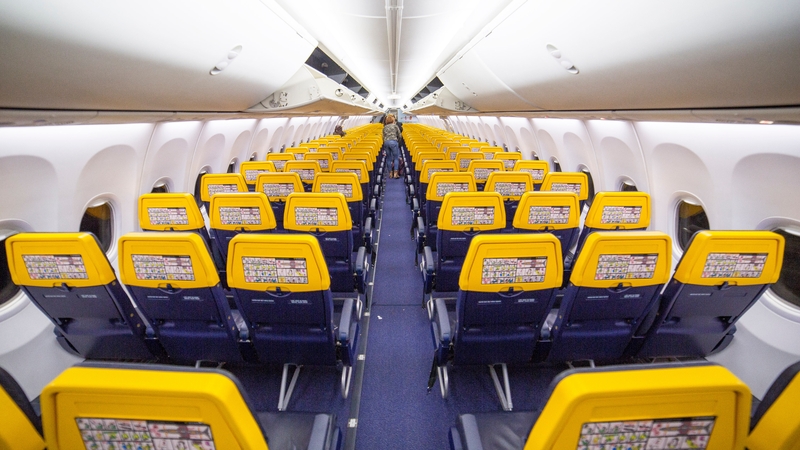 Ryanair passenger numbers up 9% in February