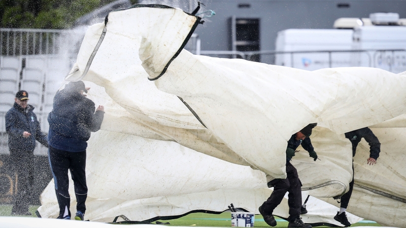 Malahide was hit by high winds and persistent rain