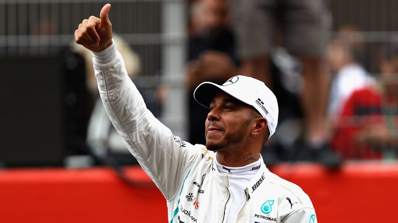 Lewis Hamilton has a small lead in the driver's championship
