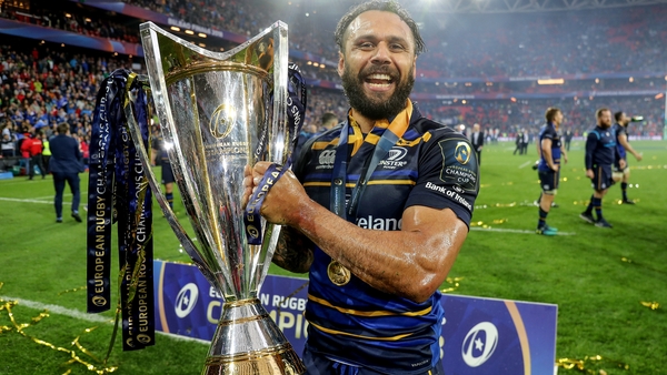Isa Nacewa wins his fourth European Cup with Leinster