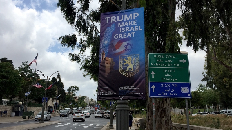 By moving its embassy the US is recognising Jerusalem as the capital of Israel. No other major country does.